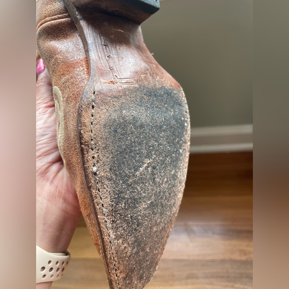 Women's Corral Distressed Brown with Embroidery Boots R1974 Size 5.5 - Picture 11 of 15